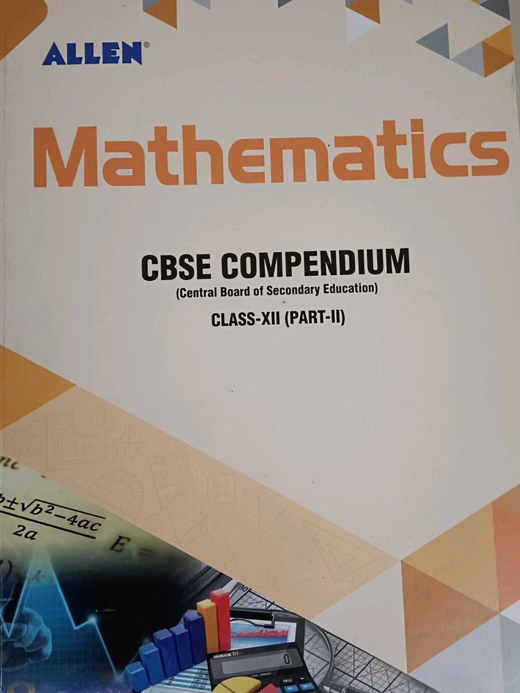 Allen Mathematics CBSE Compendium Class XII