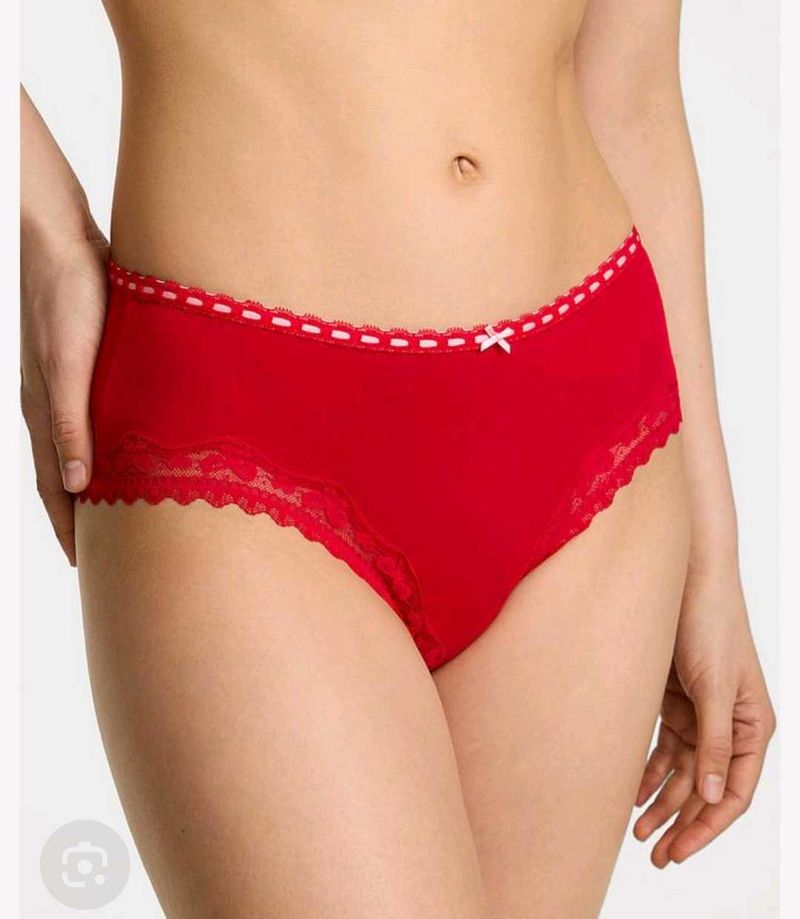 Victorias Secret Red Lace panty