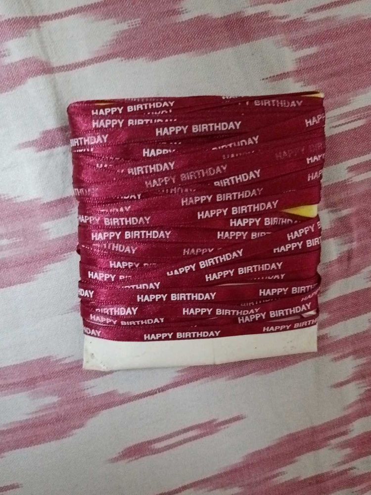 Happy Birthday Ribbon