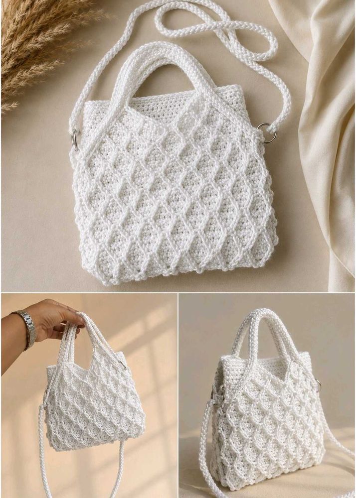 Handcrafted Crochet Handbag