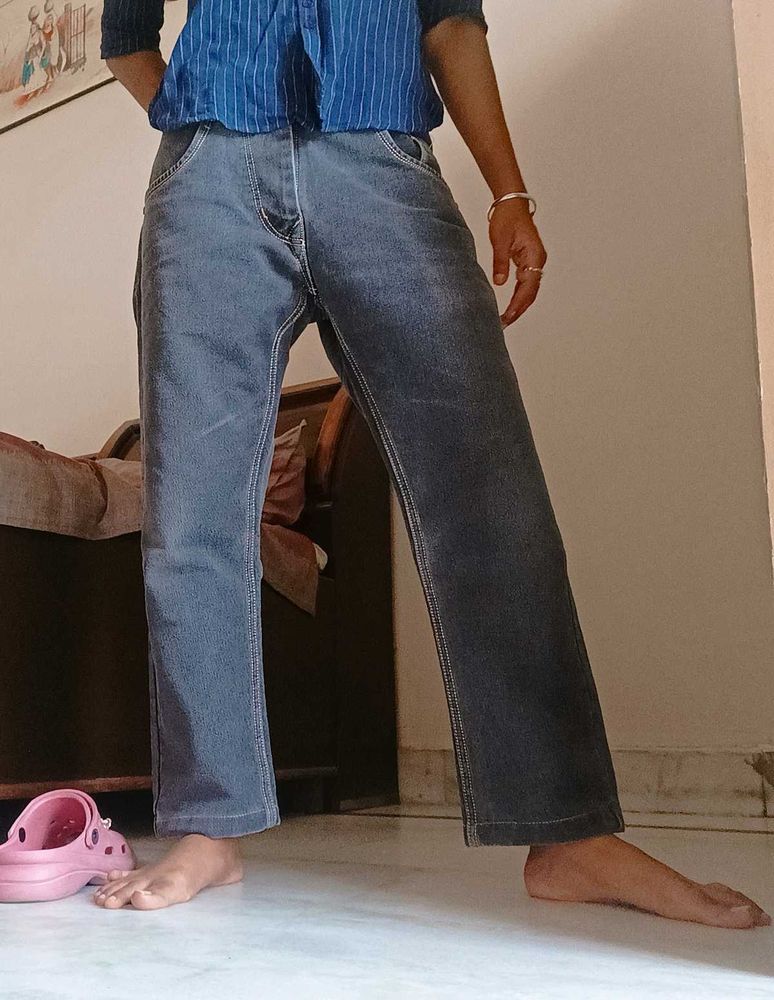 Grey- Tone Denim Jeans