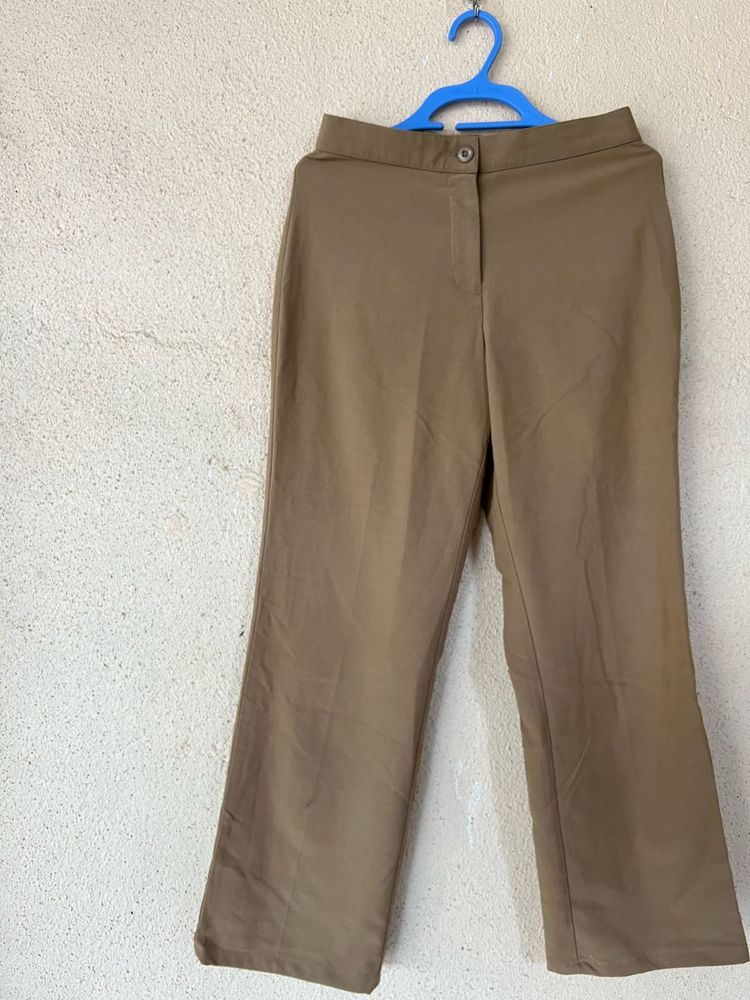 Elegant Khaki Trousers