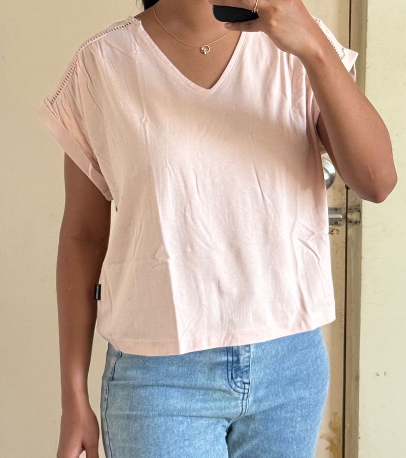 Kenneth Cole Women's Pink T-Shirt