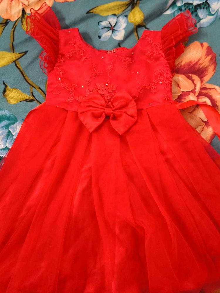 Stunning Red Party Dress