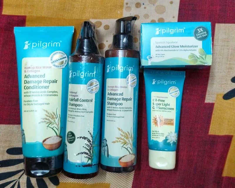New Pilgrim Advanced Hair &amp; Skin Care Set