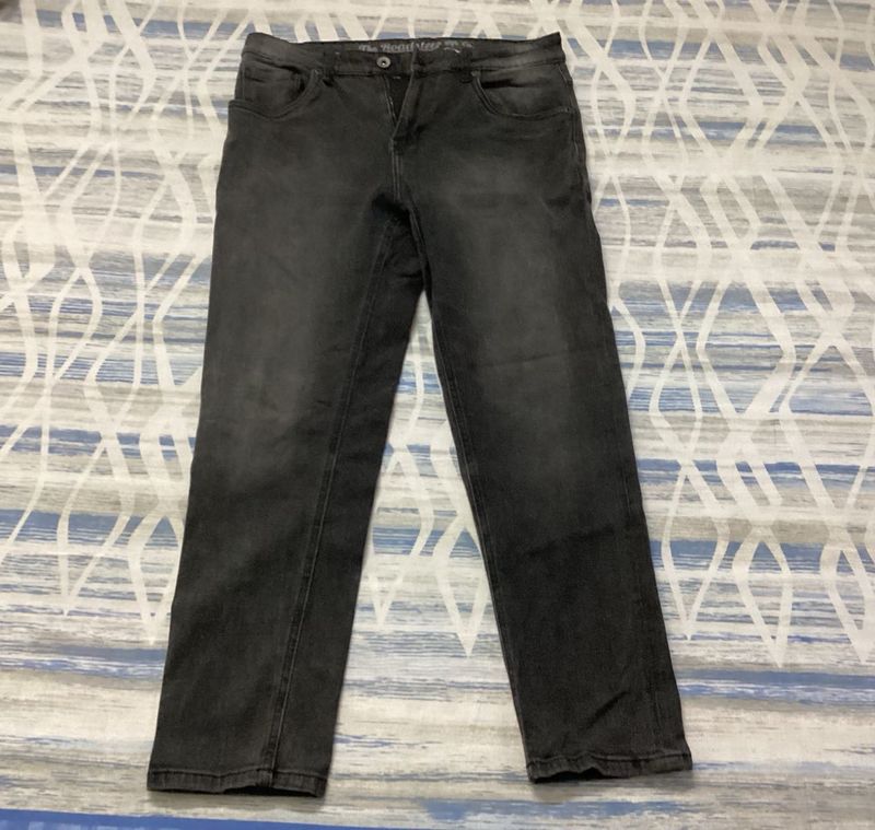 Roadster Dark Gray Jeans For Women