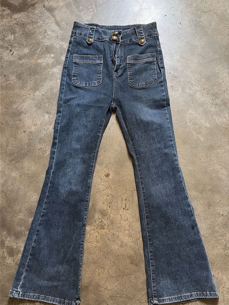 Vintage Style Flare Jeans