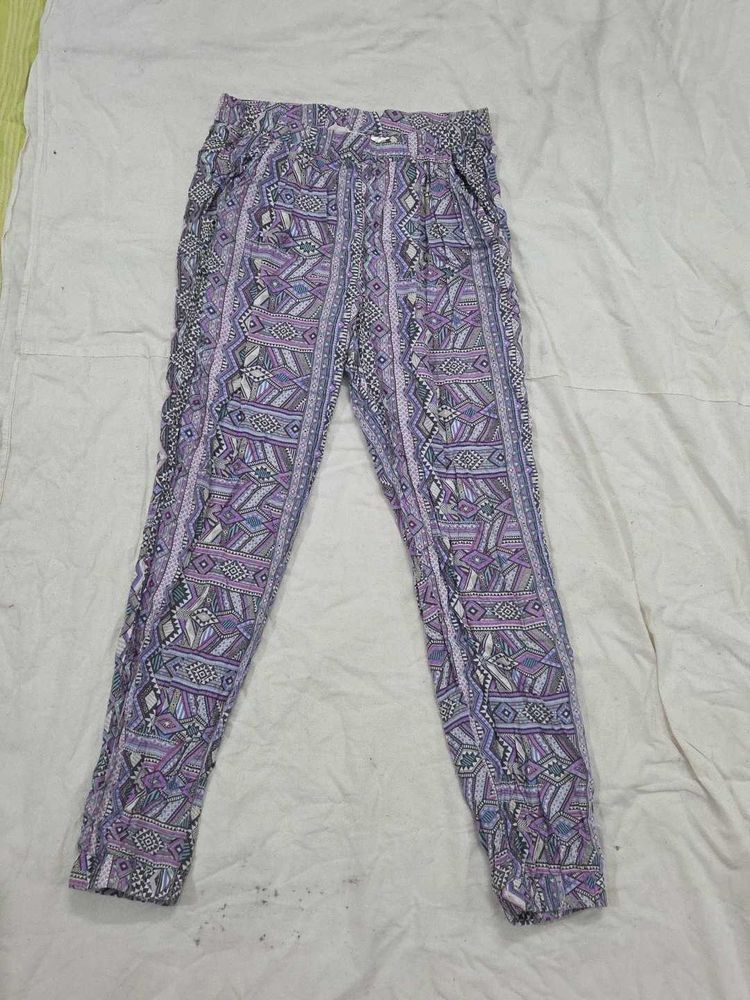 H&amp;M Boho Patterned Casual Pants
