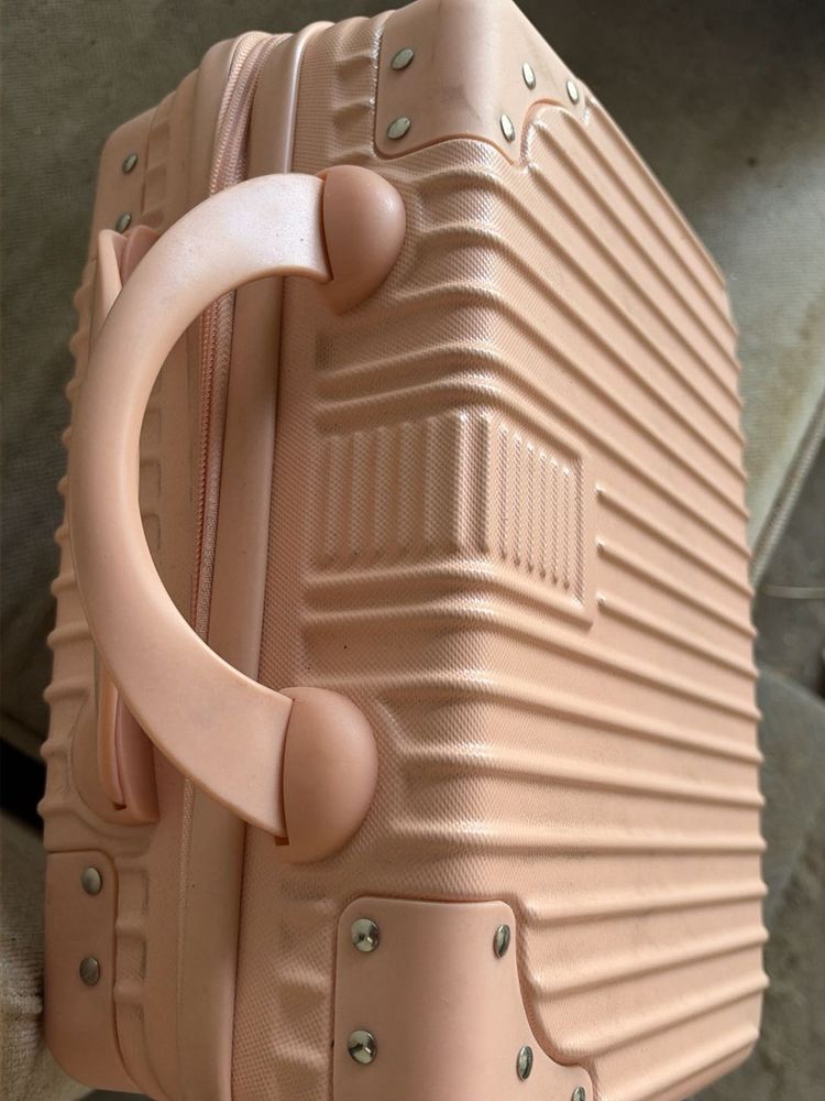 Cute Pink Travel Suitcase