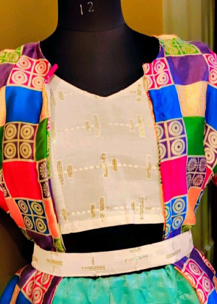 Lehenga,Jacket With Blouse Set