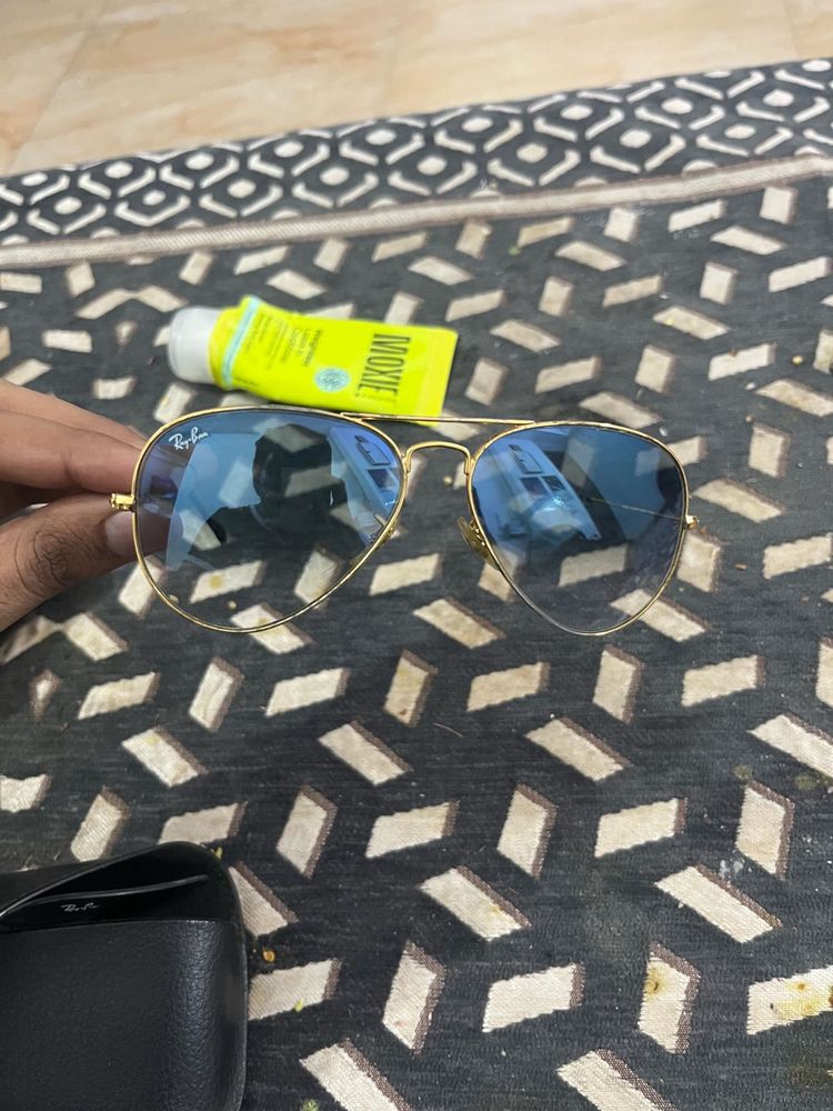 Ray Ban Original Gold Rimmed Sunglasses