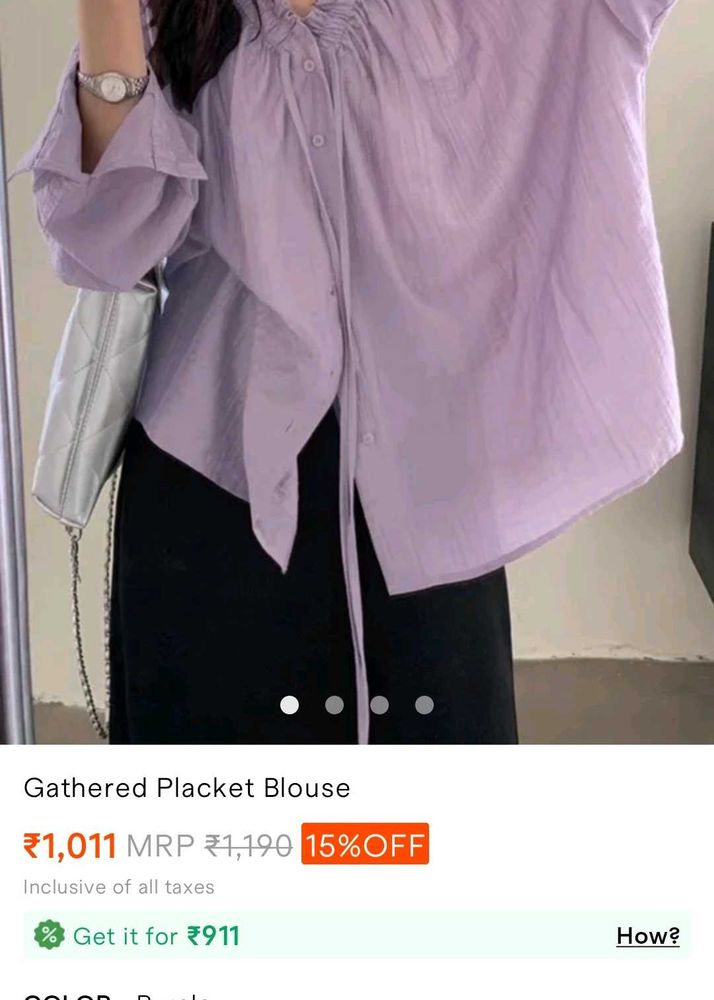 Savana purple top