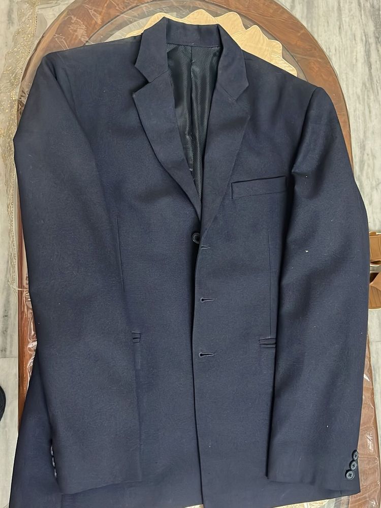 Classic Navy Blue Blazer