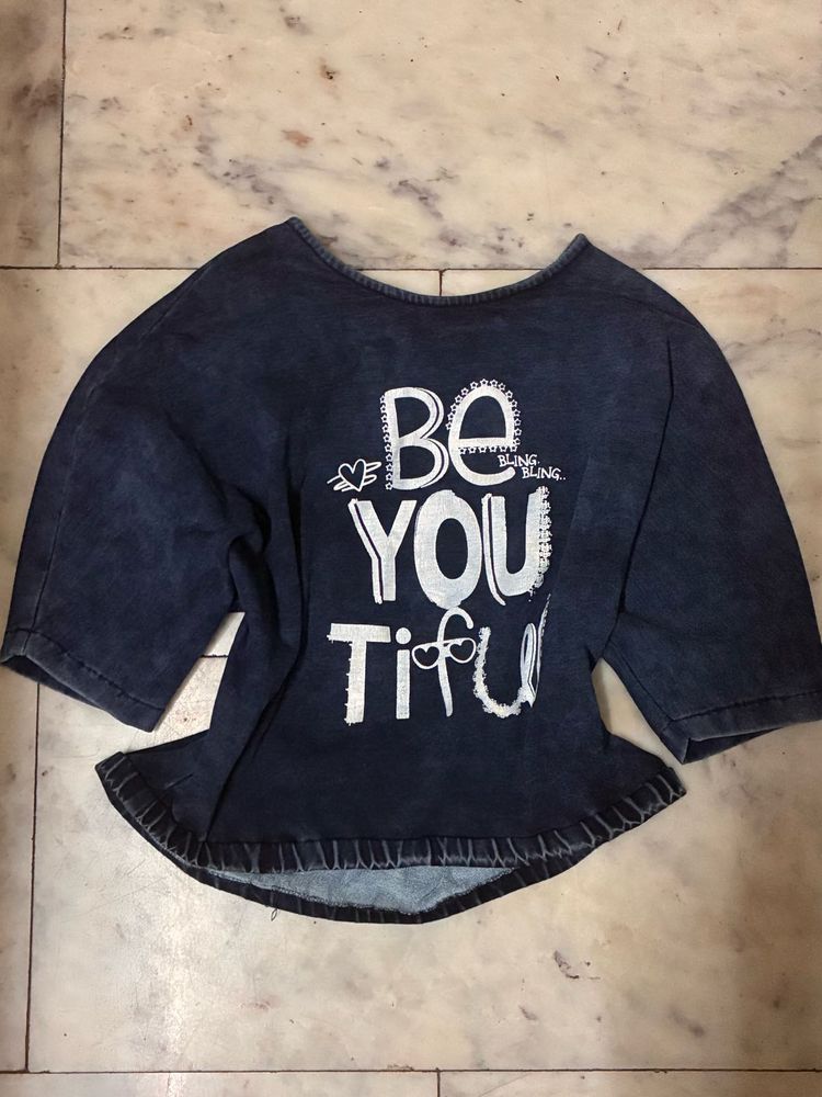 Cute 'BeYOUtiful' Graphic Top