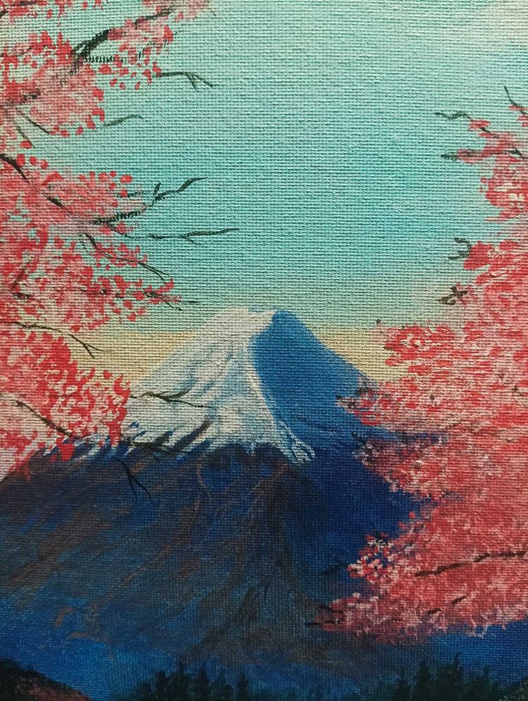 Mount Fuji Painting