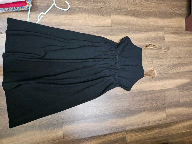 Elegant Black Maxi Dress