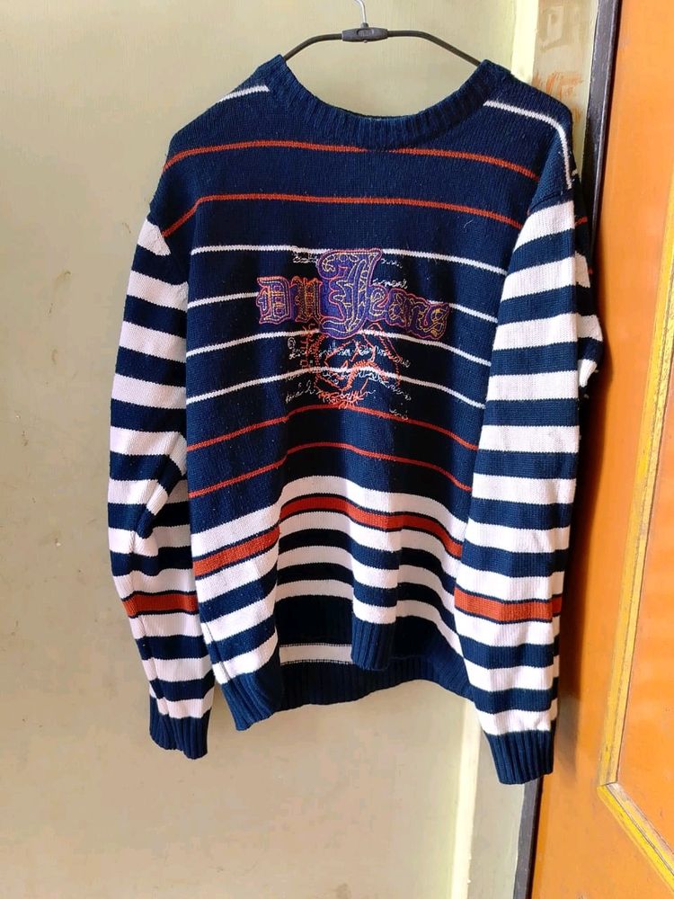 Men Sweaters Four Circle L Size