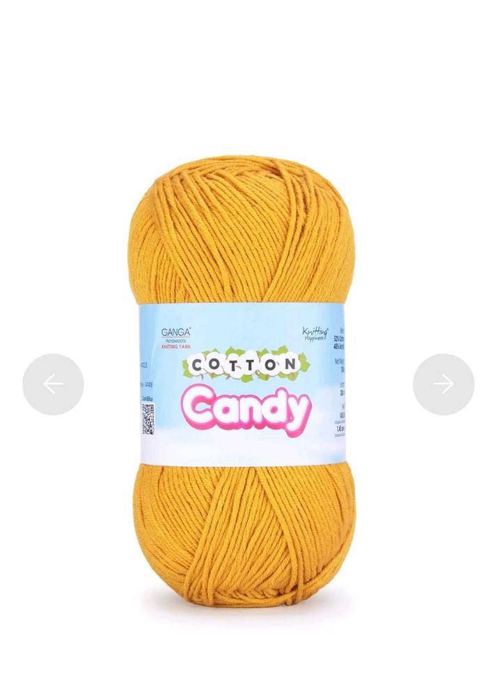 GANGA Knitting Yarn - Yellow