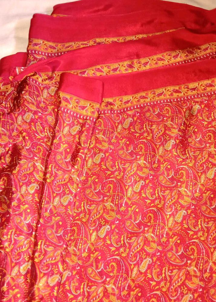 soft satin silk saree