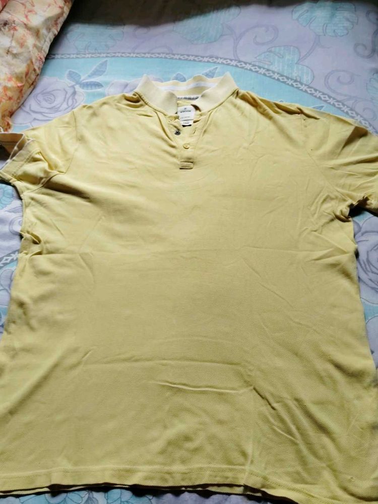 Classic Yellow Polo T-Shirt