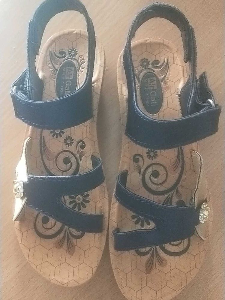 Cute Navy Blue Sandals