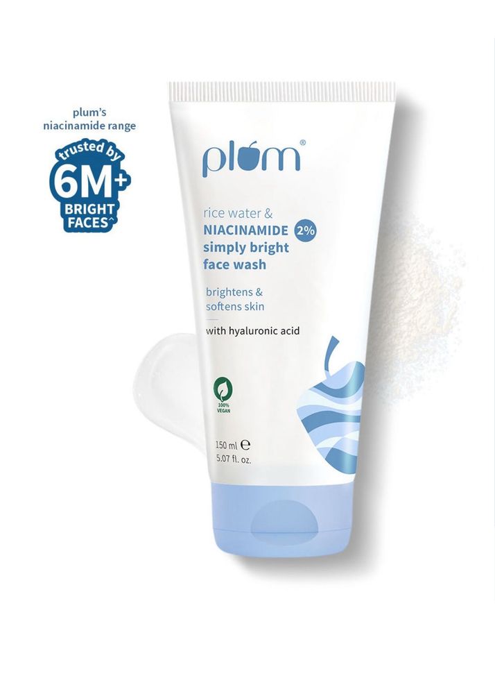 Plum Rice Water &amp; Niacinamide Face Wash