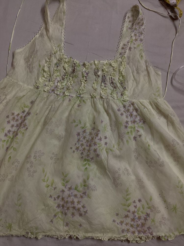 Victoria’s Secret Cinch waist 100% cotton babydoll