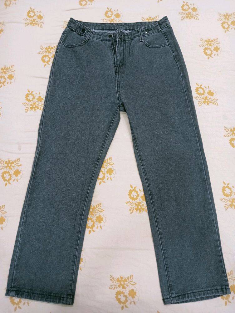 Urbanic Grey Mom Jeans