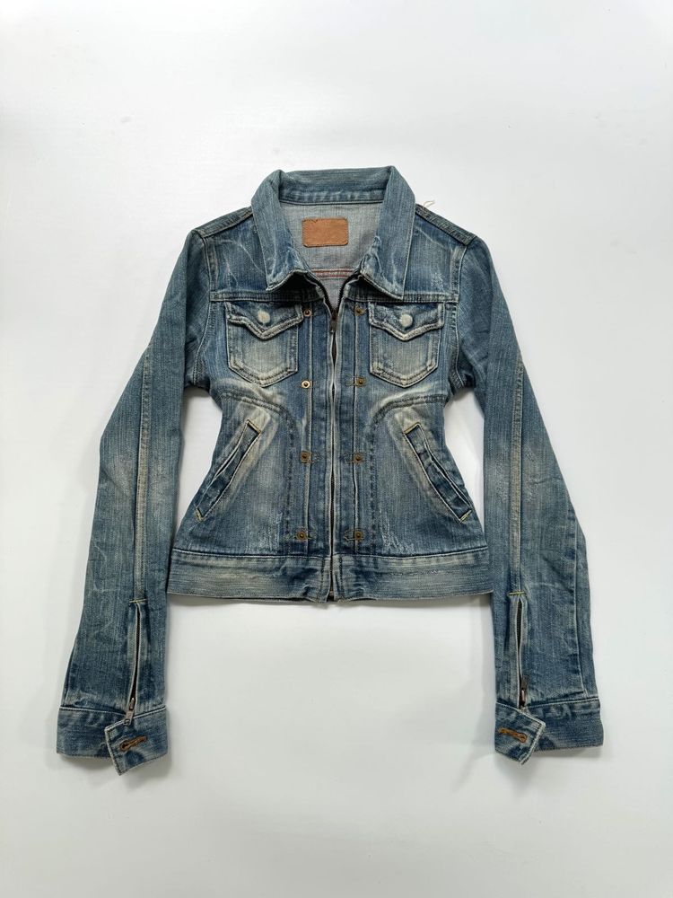Y2K Fitted Denim Jacket