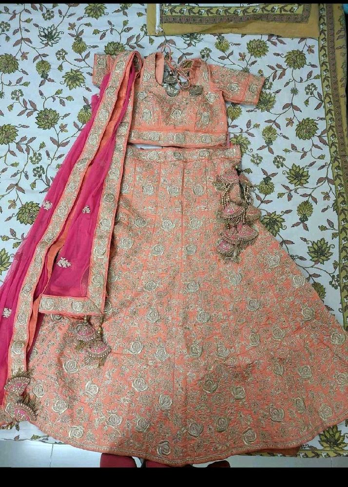 Beautiful Embroidered Lehenga Choli