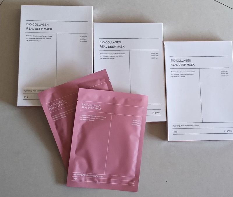 [2] Bio-Collagen Real Deep Mask Set