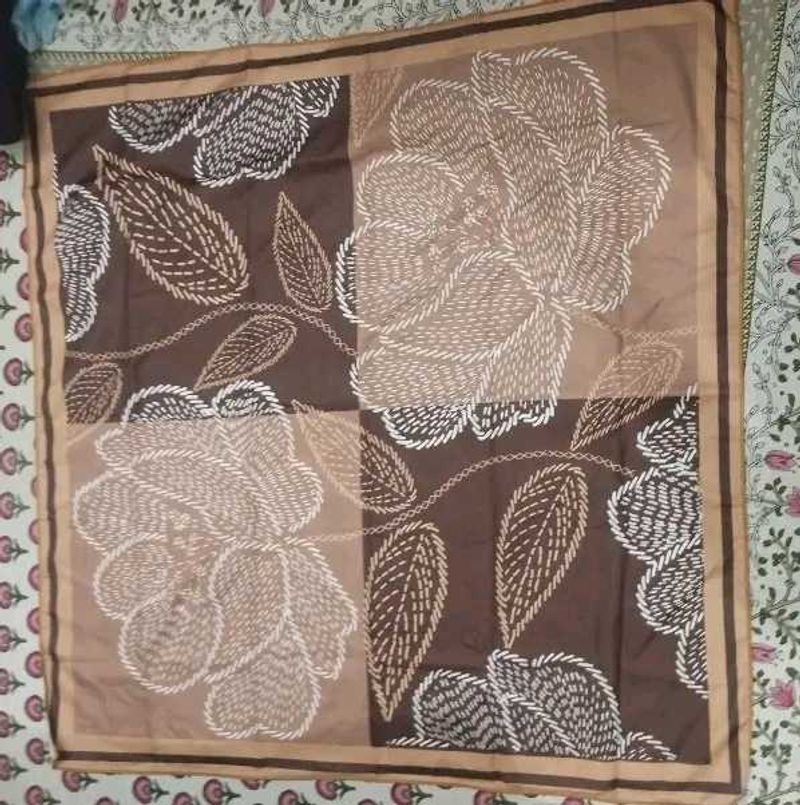 Elegant Floral Print Scarf