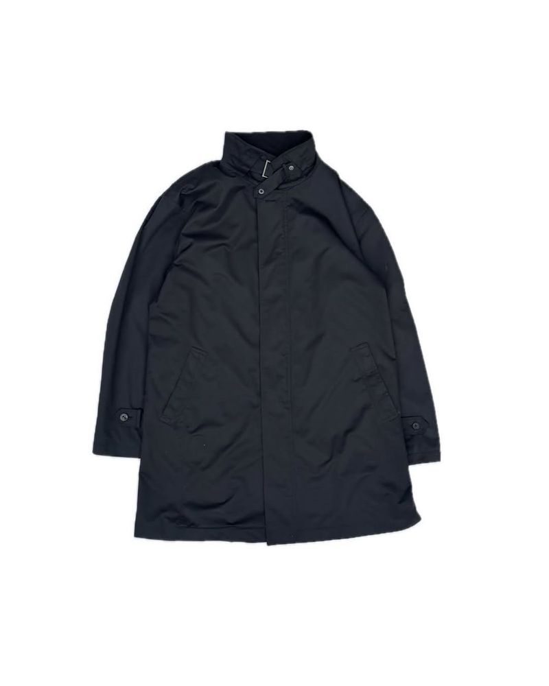 Classic Black Men's Trench Coat