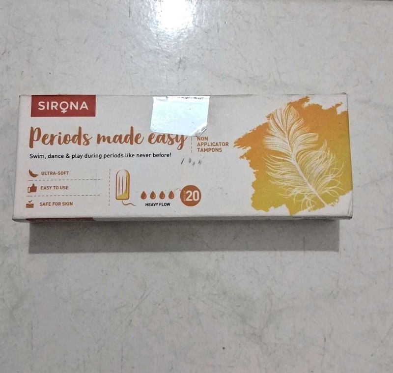 Sirona Tampons - Periods Made Easy