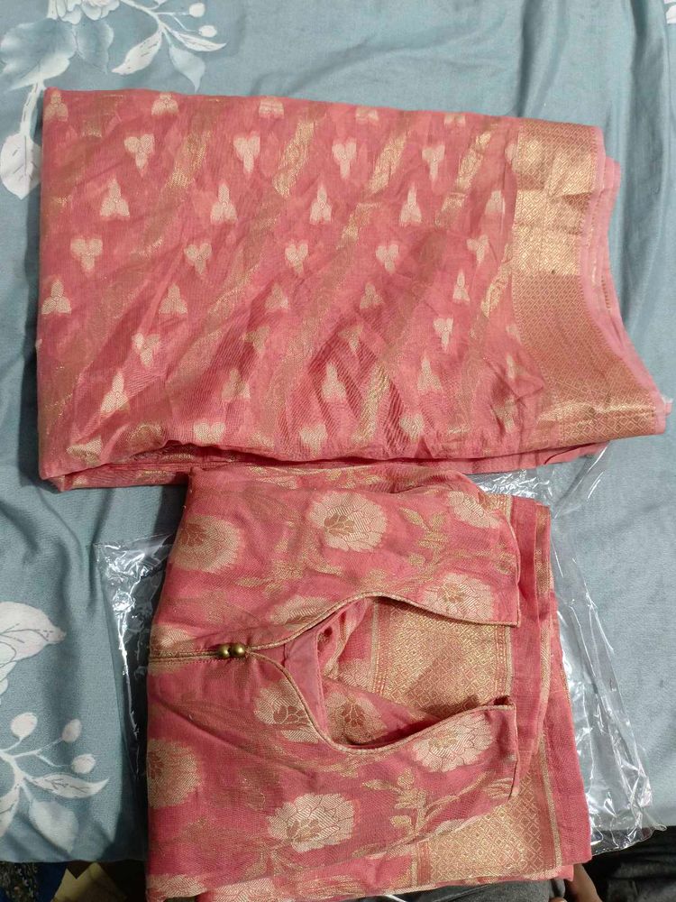 beautiful banarsi kurta with dupatta