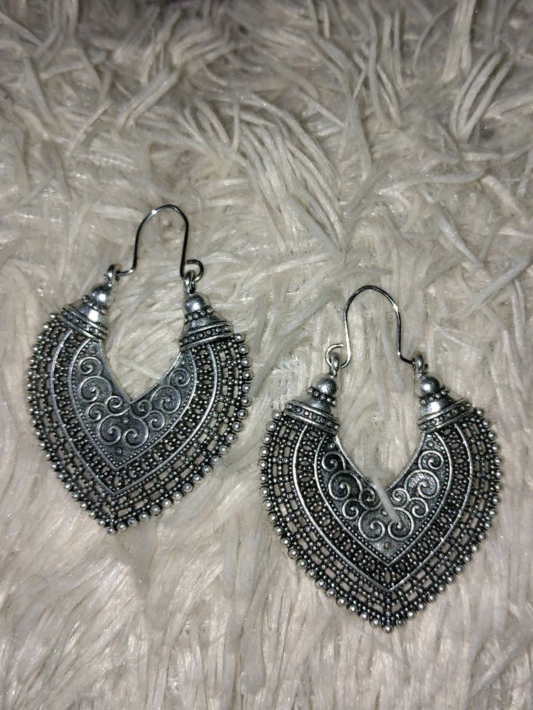 Oxidised Earrings