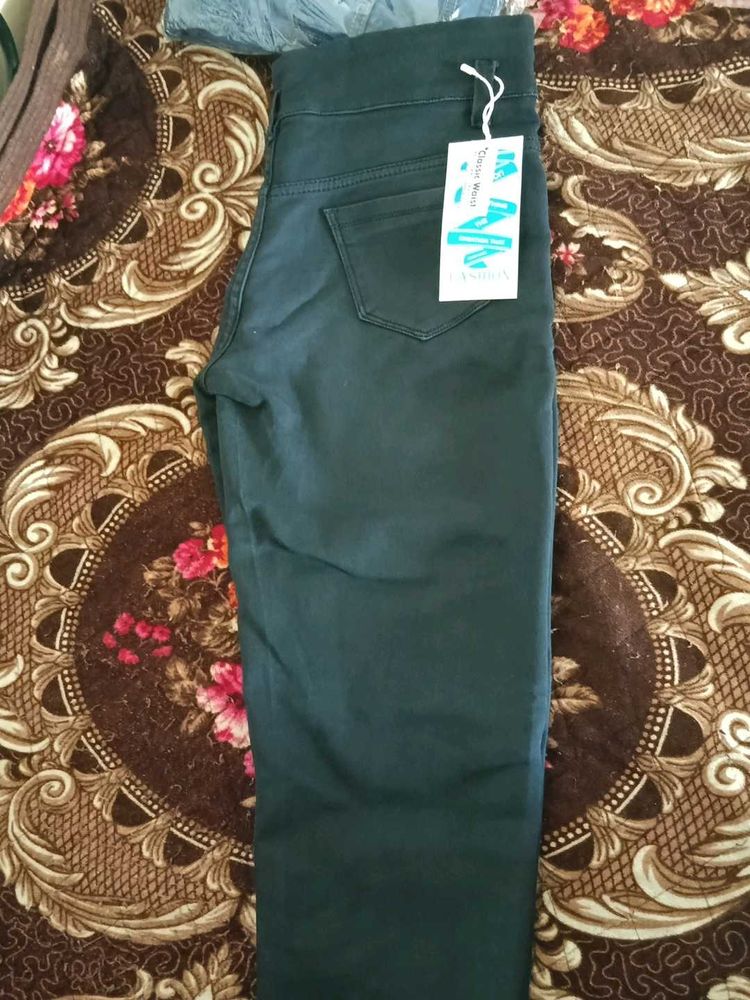 Classic black denim