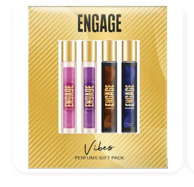 Engage Vibes Perfume Gift Pack Unisex (4×25ml)