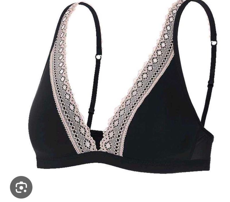 Black Lace Trim calvin Klein set👍