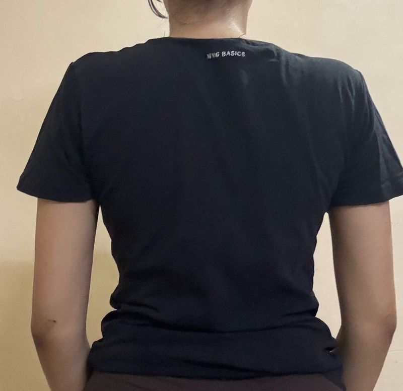 Classic Black Basic T-Shirt