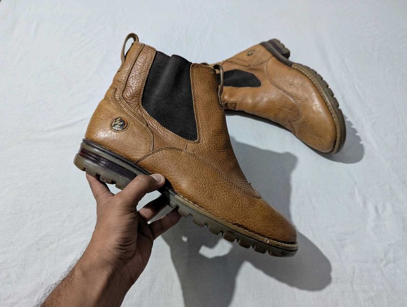 Woodland Men's Leather Chelsea Boots