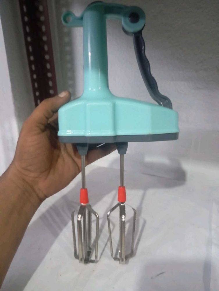 Manual Handheld Egg Beater 2 Rotator