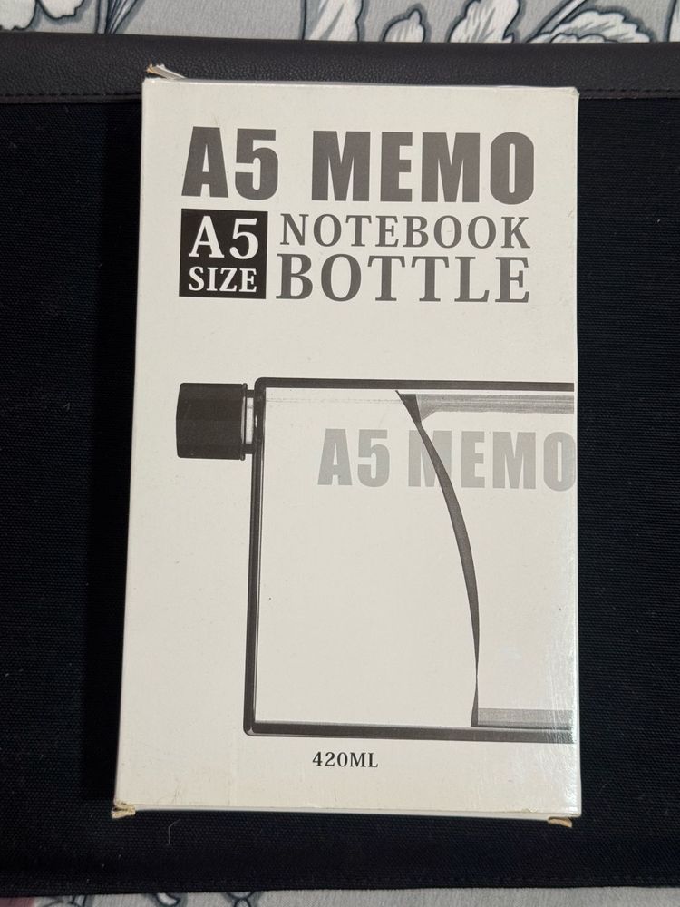A5 Memo Notebook Bottle