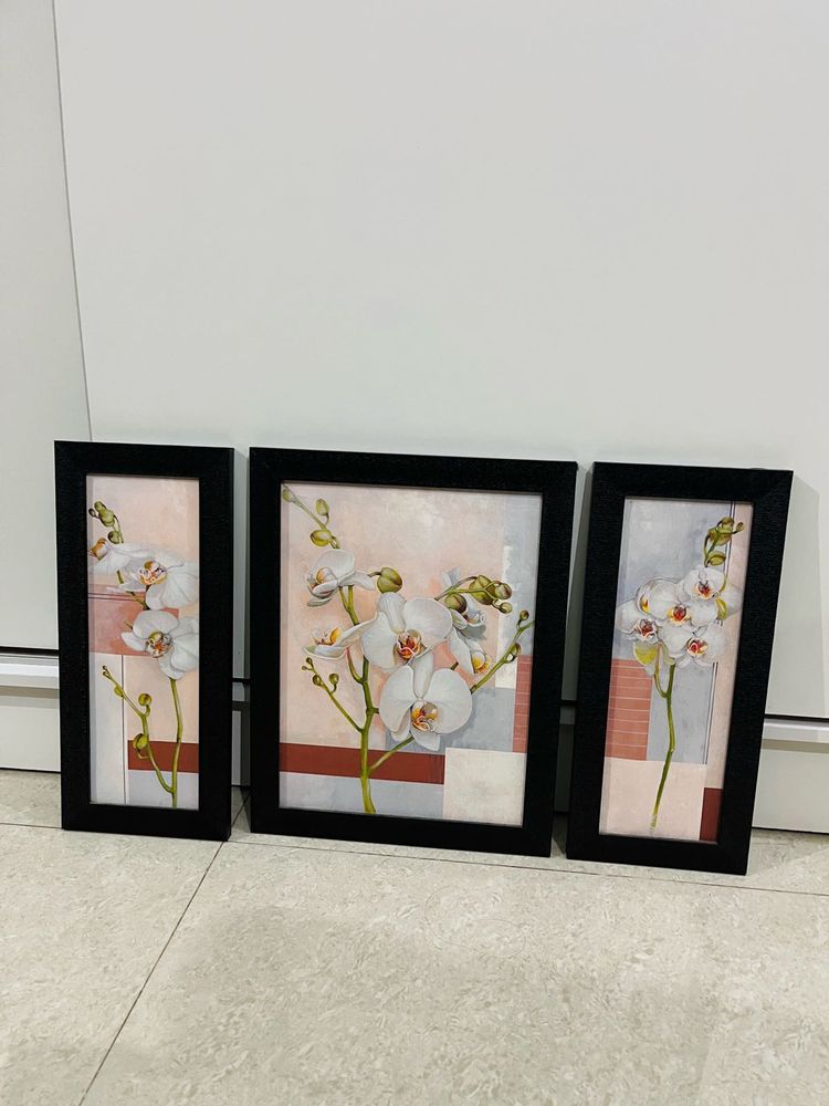 Floral Artwork Set of 3