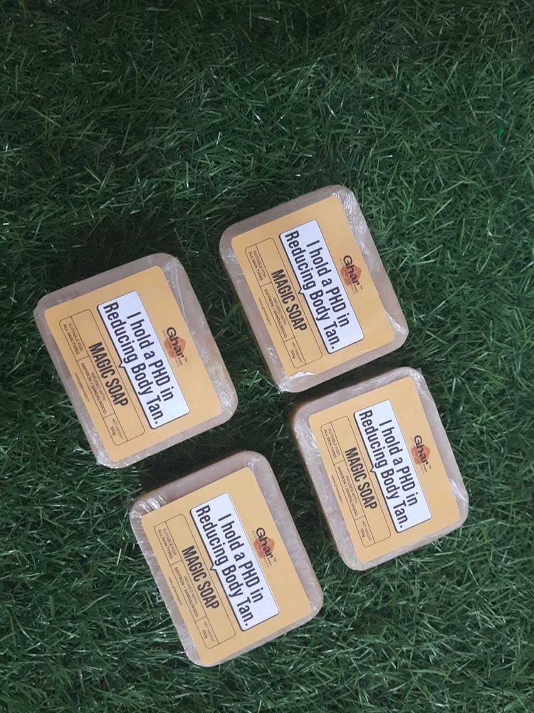 💥 💯% original ghar soap 100g×4