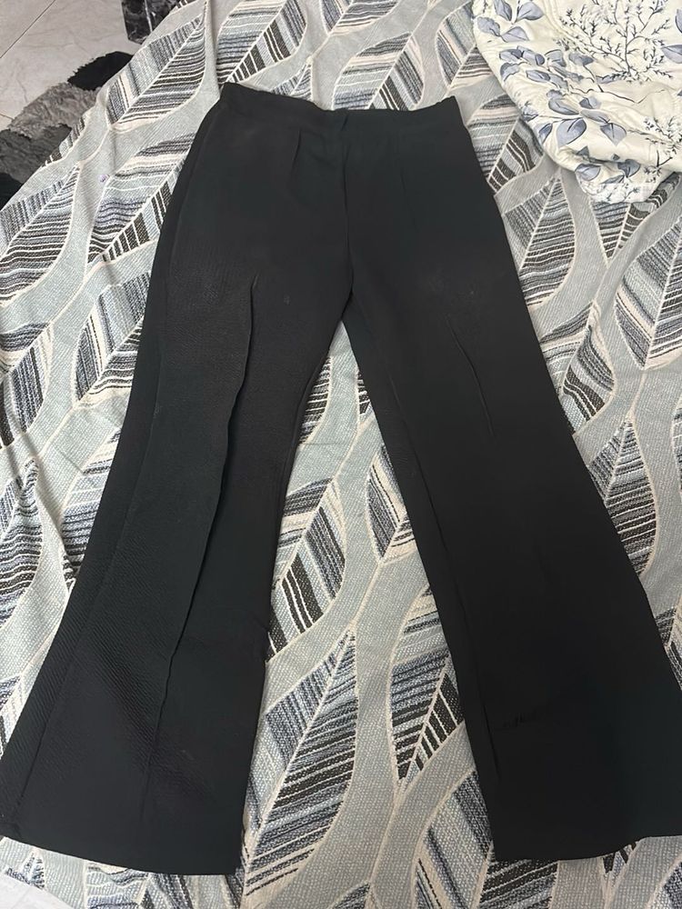 Stylish Black Flare Pants