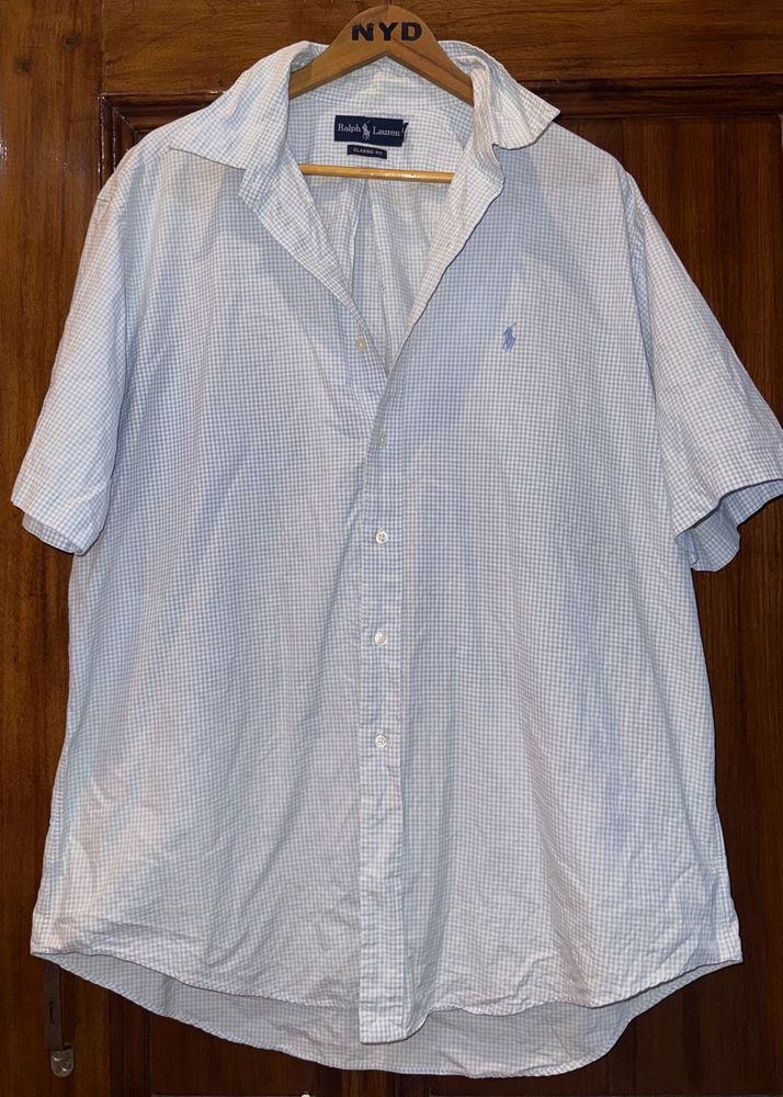 Men's Ralph Lauren Gingham Short Sleeve Shirt