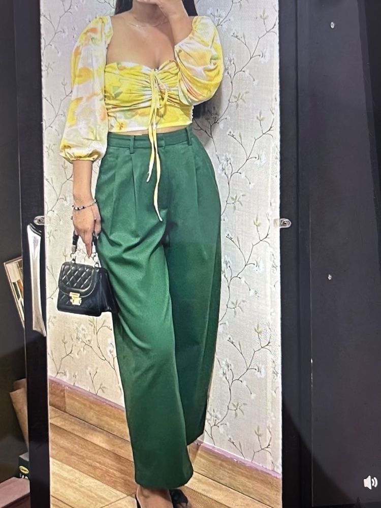 H&amp;M Green Trousers
