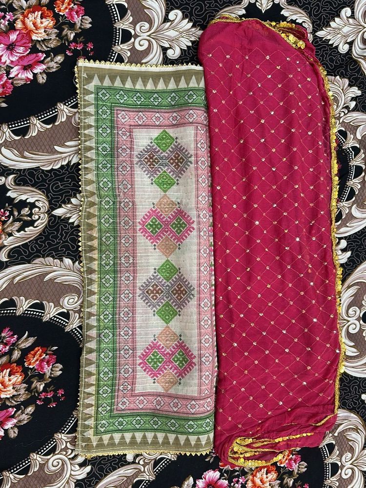 Elegant Ethnic dupattas 🧣 COMBO OF 2…🗯️🗯️🔥