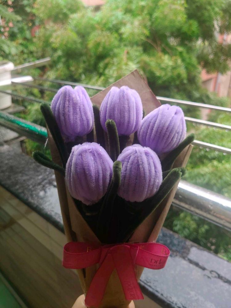 Purple Tulip Bouquet